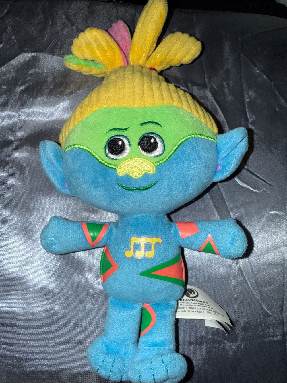 Dreamworks Tresillo Reggeton Trolls World Tour 11” Plush!!